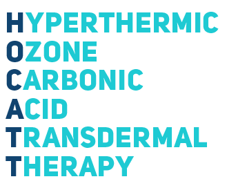 hyperthermic ozone carbonic acid transdermal therapy